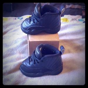 Black Jordan 12 Retro